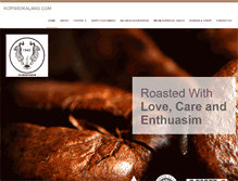 Tablet Screenshot of kopisidikalang.com